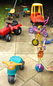 Bikes and scooters